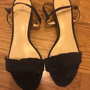 Talbots Navy Blue Sandals